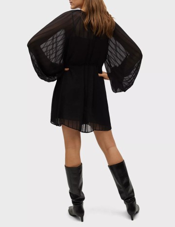 Rochie scurta Mango, negru, S