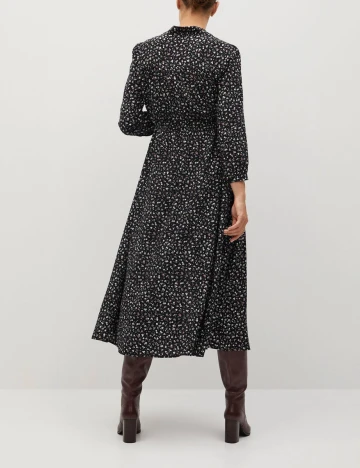 Rochie Medie Mango, negru, XL