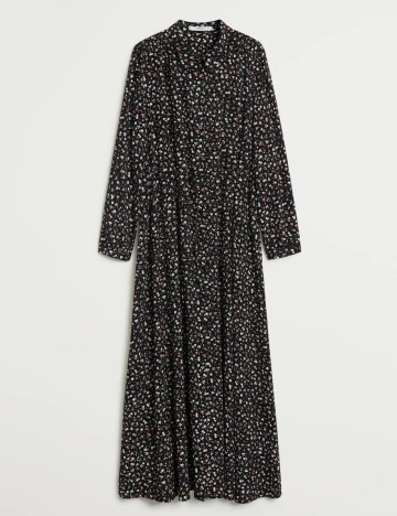 Rochie Medie Mango, negru, XL
