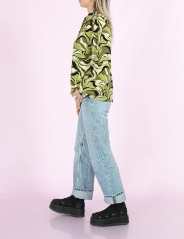 Camasa Y.A.S, verde, M