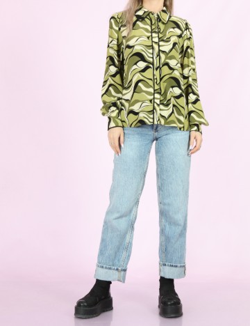 Camasa Y.A.S, verde, M
