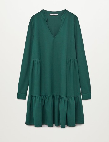 Rochie scurta Mango, verde, S