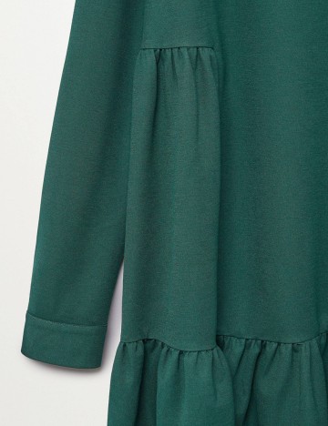 Rochie scurta Mango, verde, S