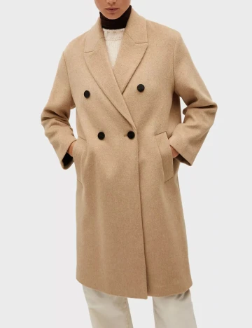Palton Mango, crem, S