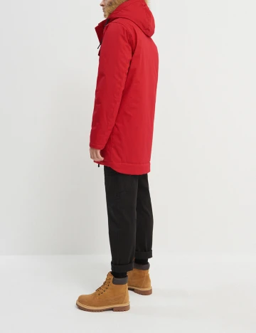Geaca House Brand, rosu, M