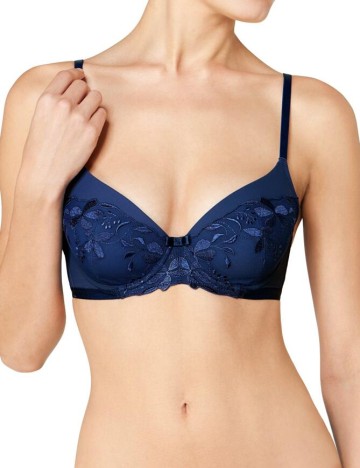 
						Sutien Triumph, bleumarin
