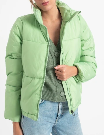 Geaca Vero Moda, verde, L Verde