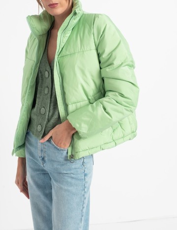 Geaca Vero Moda, verde, L