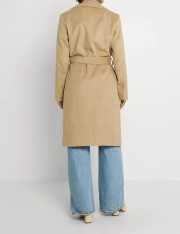 Palton Vila, bej, 38