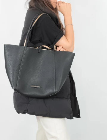 Geanta Emporio Armani, negru, ONE SIZE