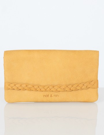 Portofel Nat&Nin, galben, UNIVERSAL