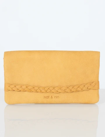 Portofel Nat&Nin, galben, UNIVERSAL