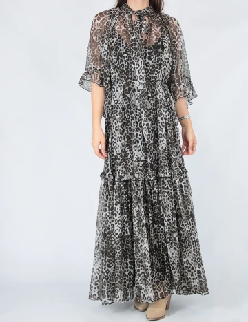Rochie lunga Mango, animal print, M Animal print