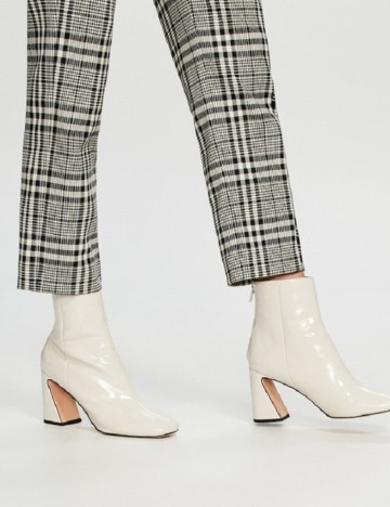 Botine Reserved, ecru, 38