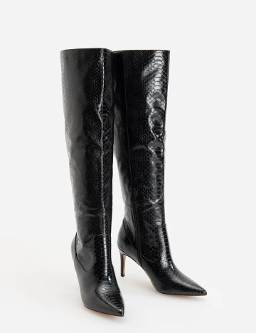 Cizme Reserved, negru, 40