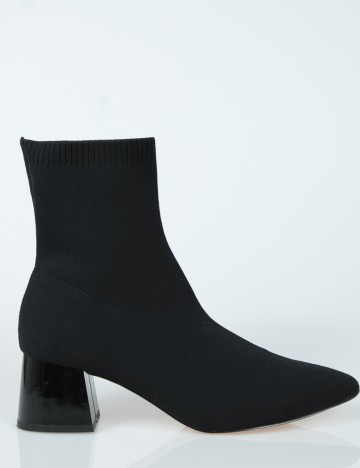Botine Reserved, negru, 39
