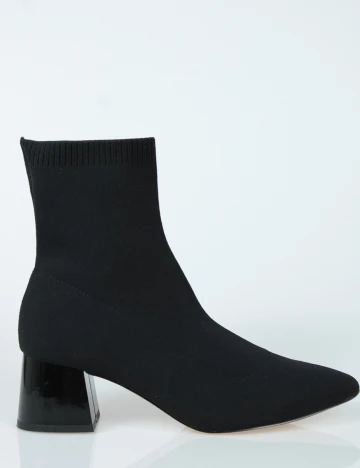 Botine Reserved, negru, 39