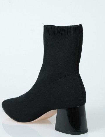 Botine Reserved, negru, 39