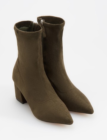 Botine Reserved, kaki, 41