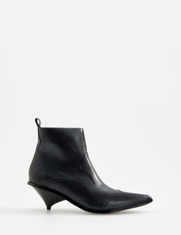 Botine Reserved, negru, 38