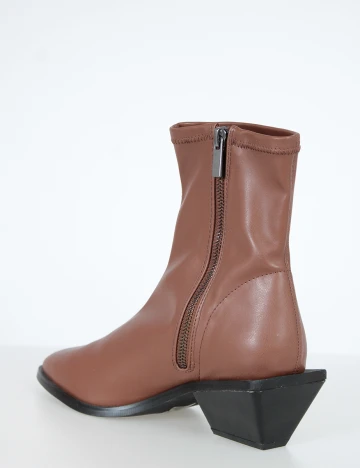 Botine Reserved, maro, 38