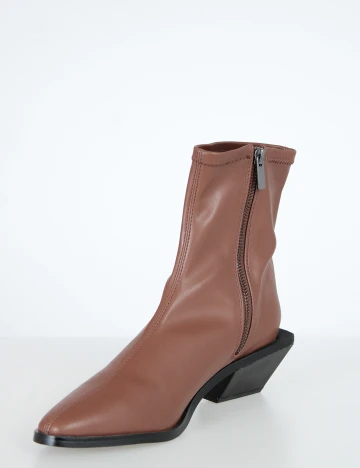 Botine Reserved, maro, 38