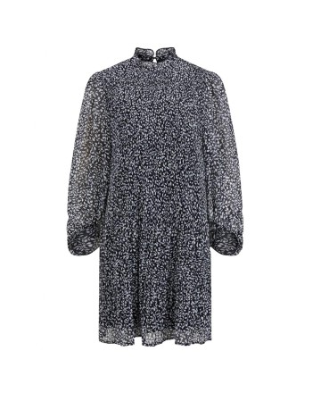 Rochie scurta Vila, alb/negru, 36
