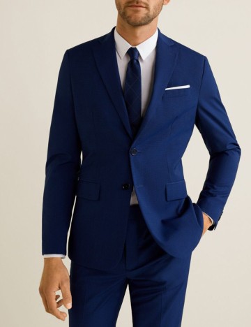 Sacou Mango, albastru-indigo, 48