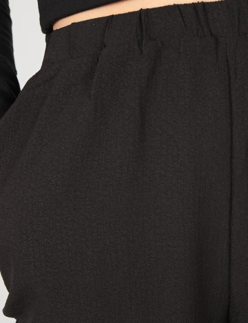 Pantaloni SHEIN, negru, S