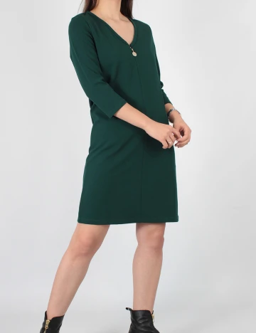 Rochie scurta Reserved, verde, S Verde