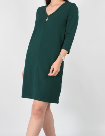 Rochie scurta Reserved, verde, S