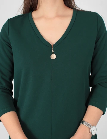 Rochie scurta Reserved, verde, S Verde
