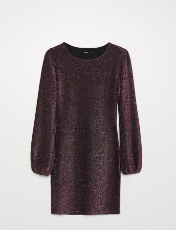 Rochie scurta CROPP, grena, S