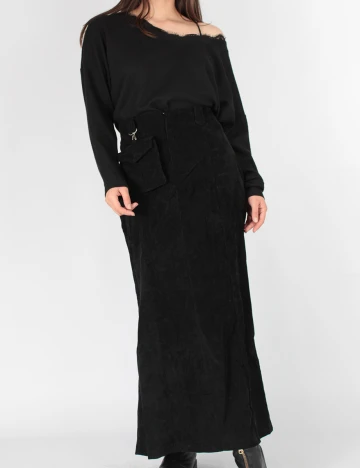 Fusta SHEIN, negru, L Negru