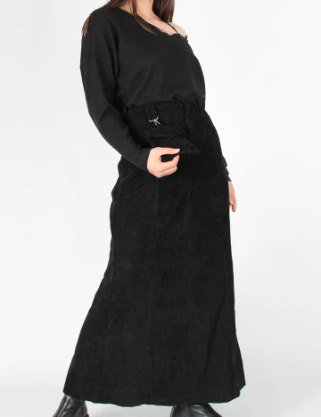 Fusta SHEIN, negru, L Negru
