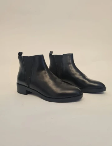 Botine Pull&Bear, negru, 37