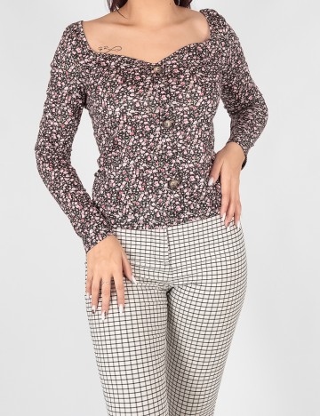 Bluza SHEIN, floral, M