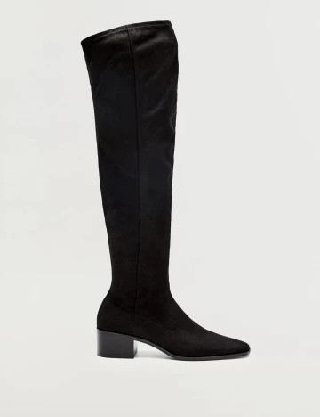 Cizme Mango, negru, 41
