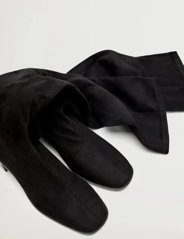 Cizme Mango, negru, 41