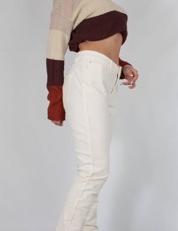 Pantaloni s.Oliver, ecru, 40/32