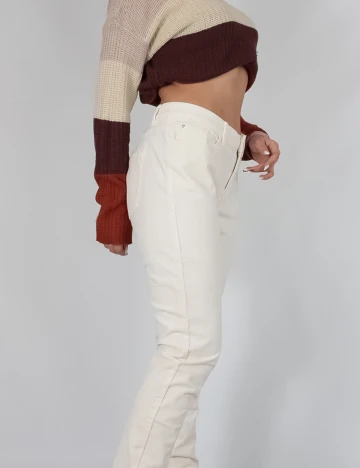 Pantaloni s.Oliver, ecru, 40/32