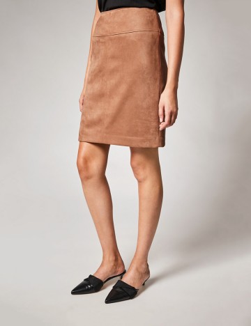 Fusta Comma, maro, 36