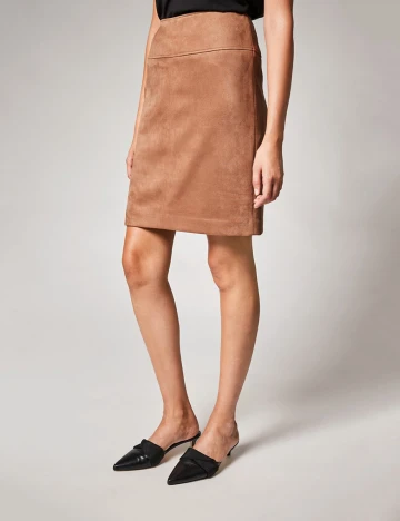 Fusta Comma, maro, 36