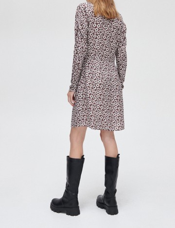 Rochie scurta CROPP, maro, XS