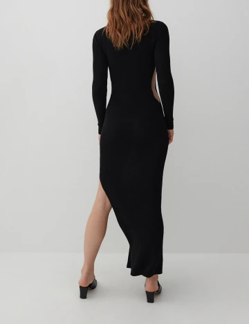 Rochie lunga Reserved, negru, L Negru