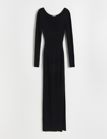 Rochie lunga Reserved, negru, L