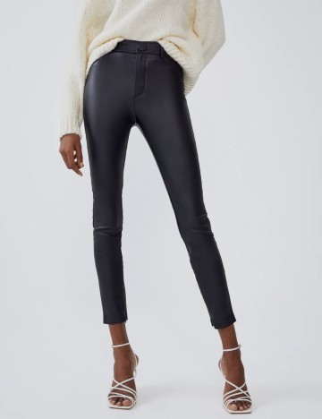 Pantaloni Zara, negru, XS