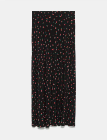 Fusta Zara, negru Negru