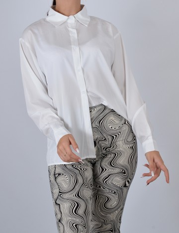 Camasa SHEIN, alb, M