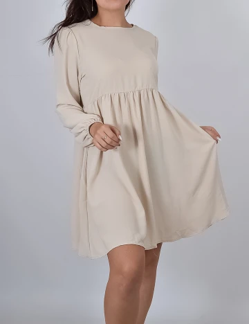 Rochie Scurta SHEIN, crem, S